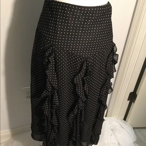 Bandolino polka dot skirt- Size 8